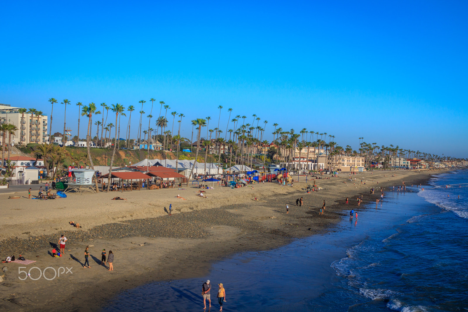 Canon EOS 760D (EOS Rebel T6s / EOS 8000D) sample photo. Beachside (brighter), from oceanside pier photography