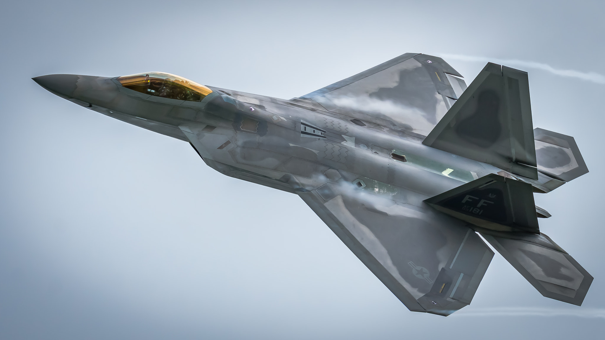 Nikon D7200 sample photo. F-22a raptor photography