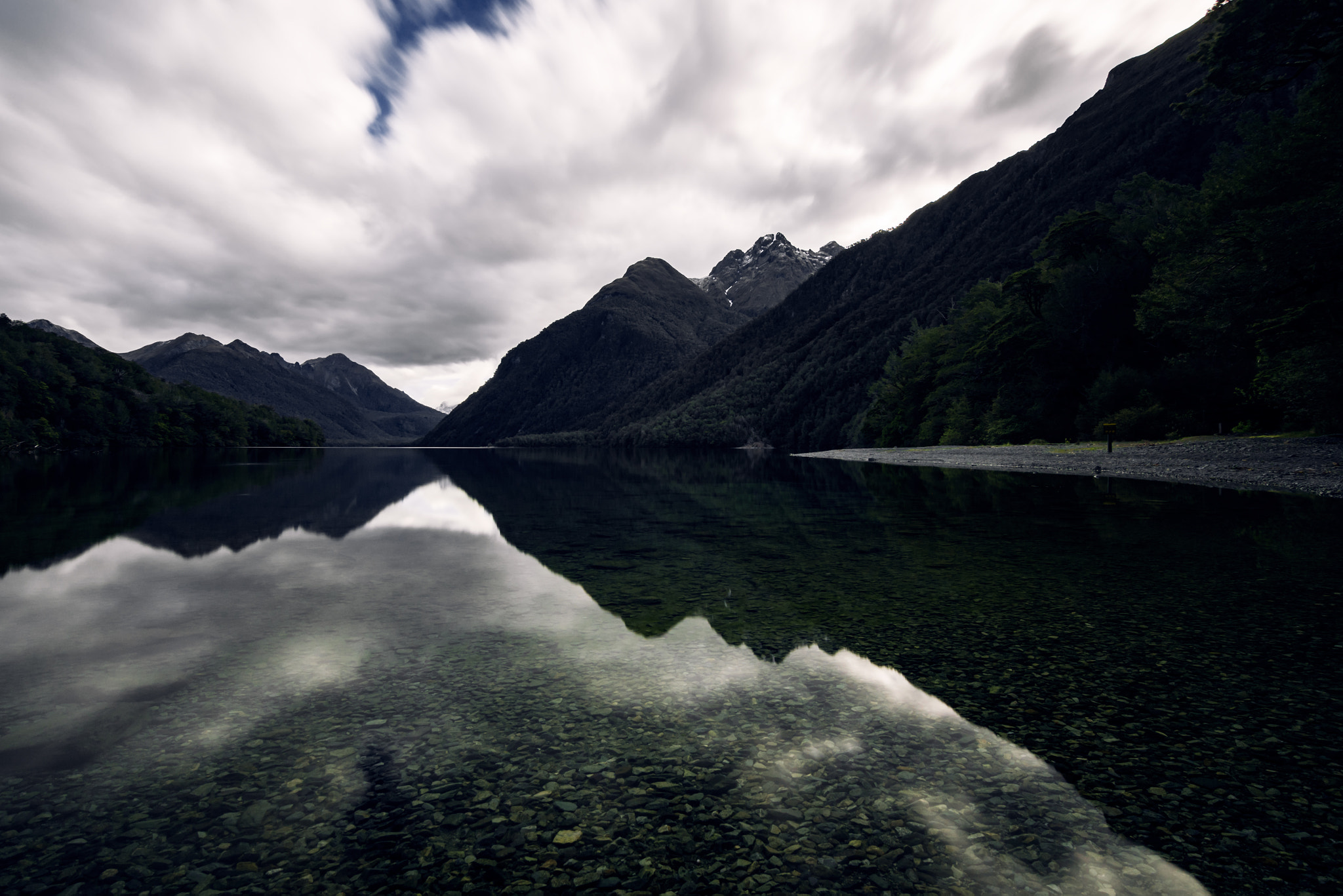 DT 0mm F0 SAM sample photo. Lake gunn | fiordland national park, nz photography