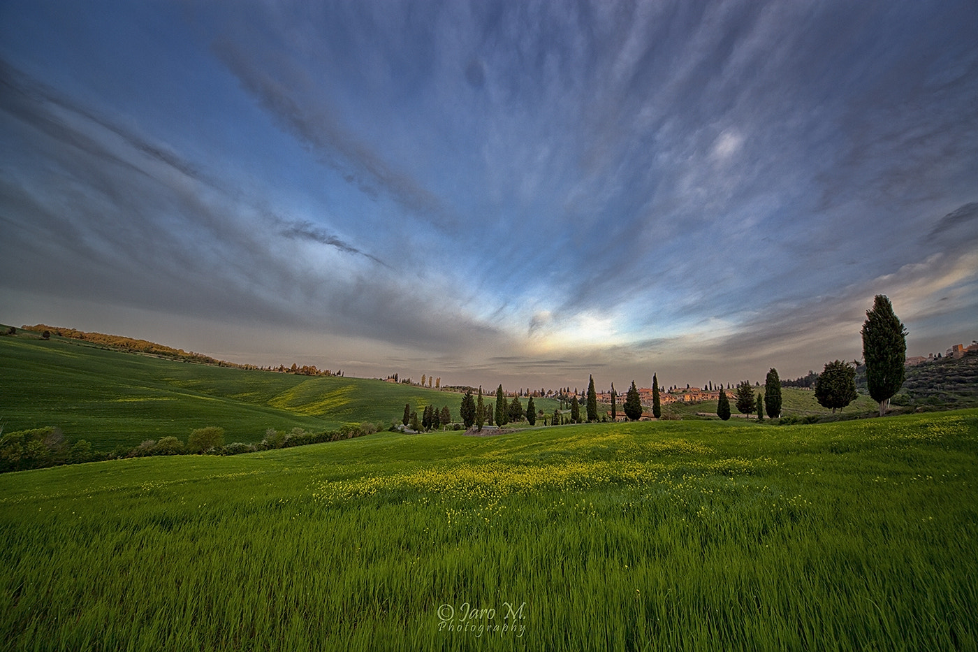 Canon EOS 5D Mark II + Sigma 12-24mm F4.5-5.6 EX DG Aspherical HSM sample photo. Springtime in tuscany photography