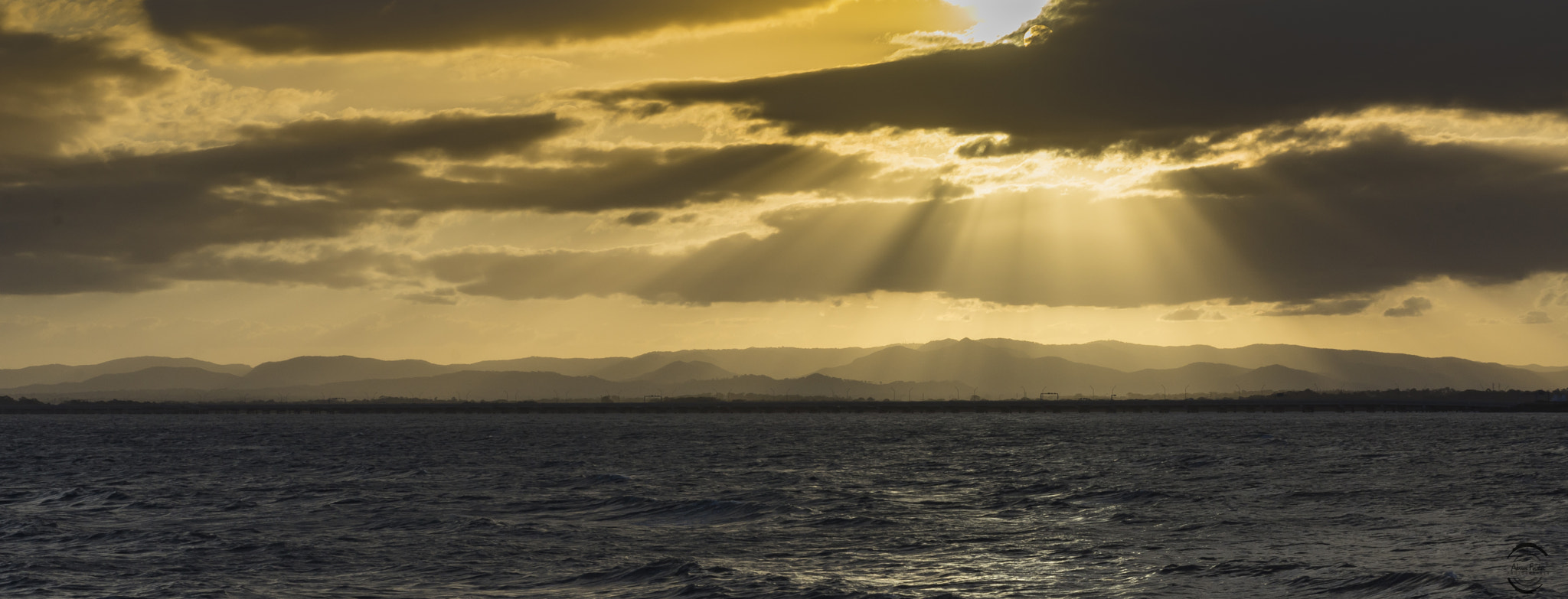 Nikon D7200 + Sigma 50mm F1.4 DG HSM Art sample photo. Sunset logo photography