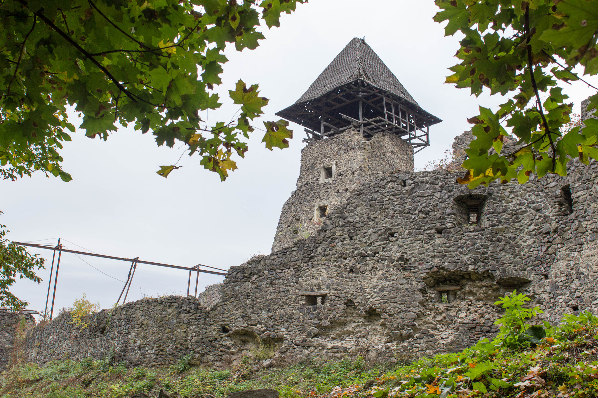 Canon EF 24mm F2.8 IS USM sample photo. Nevytsky castle photography