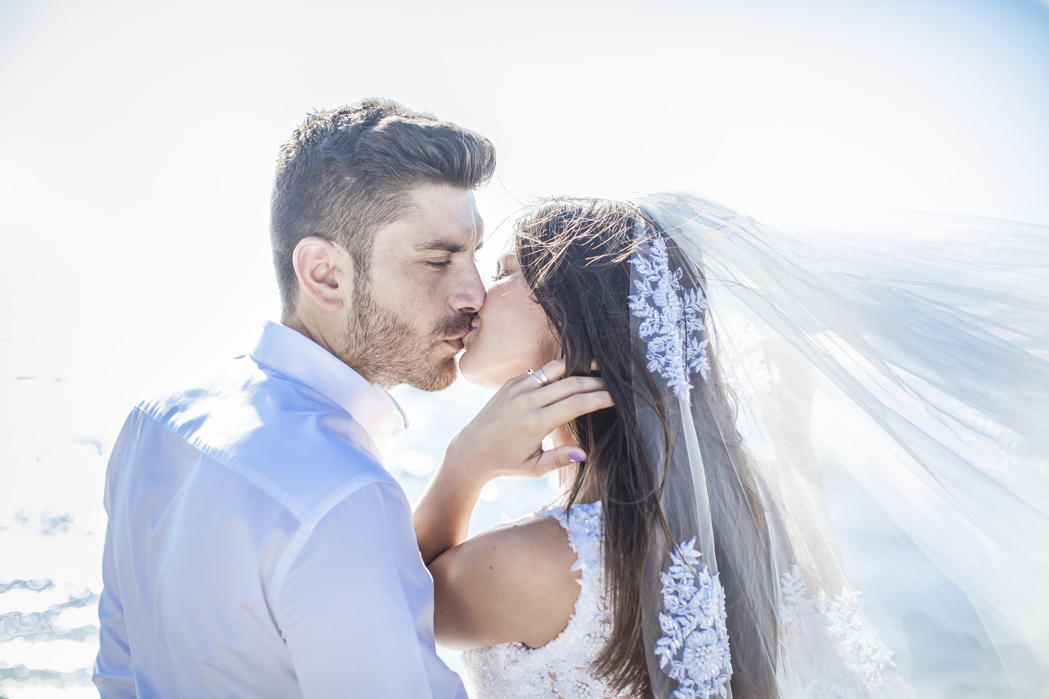 Canon EF 50mm F1.2L USM sample photo. Love is in you kiss photography