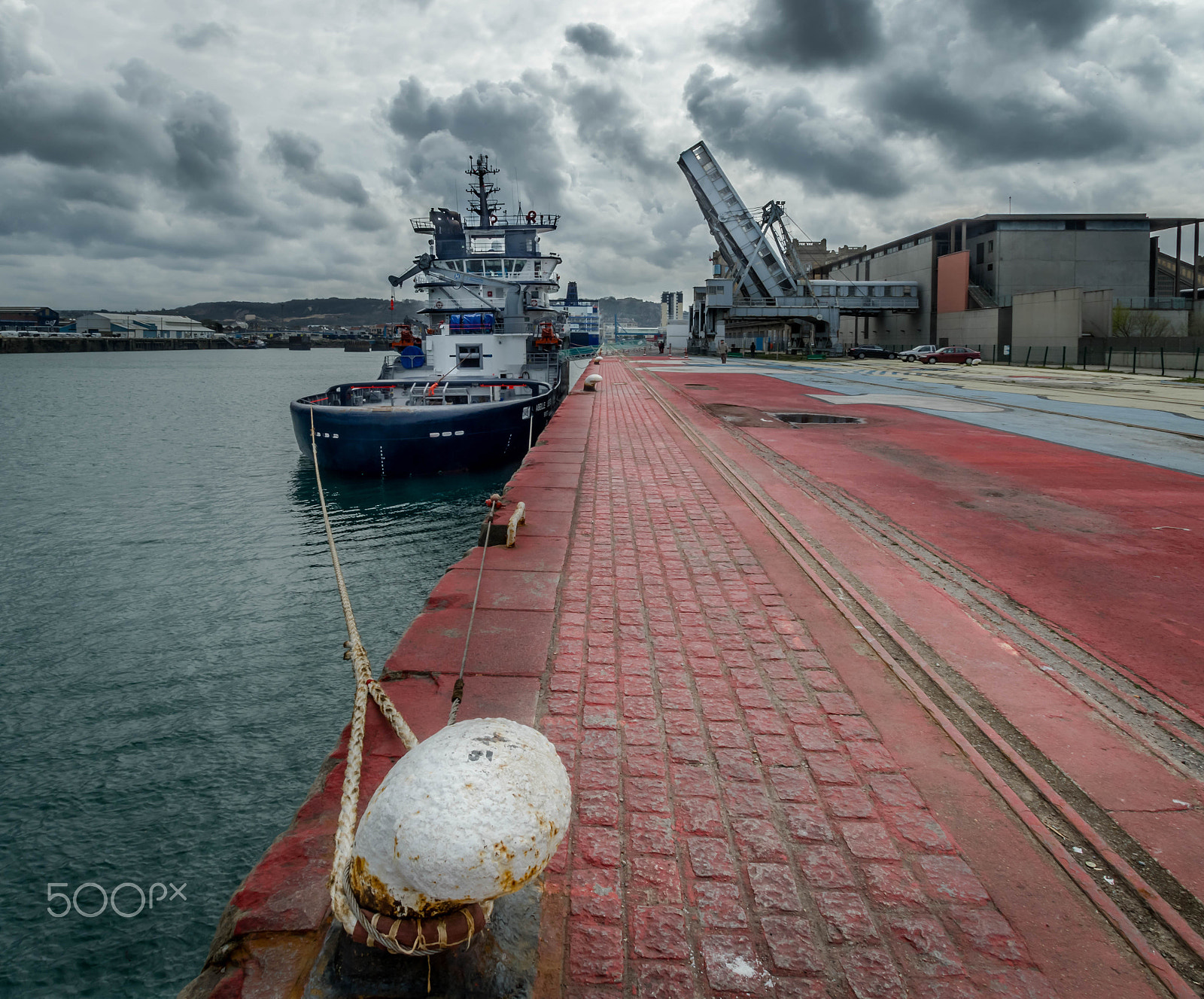 Pentax K-3 II sample photo. Port transatlantique de cherbourg photography