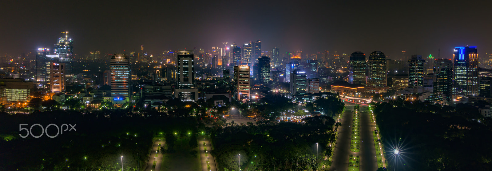 Nikon D7200 sample photo. Jakarta panorama photography