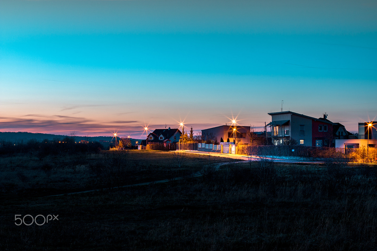Canon EOS 70D + Canon EF 50mm F1.4 USM sample photo. Roztoky by sunset photography