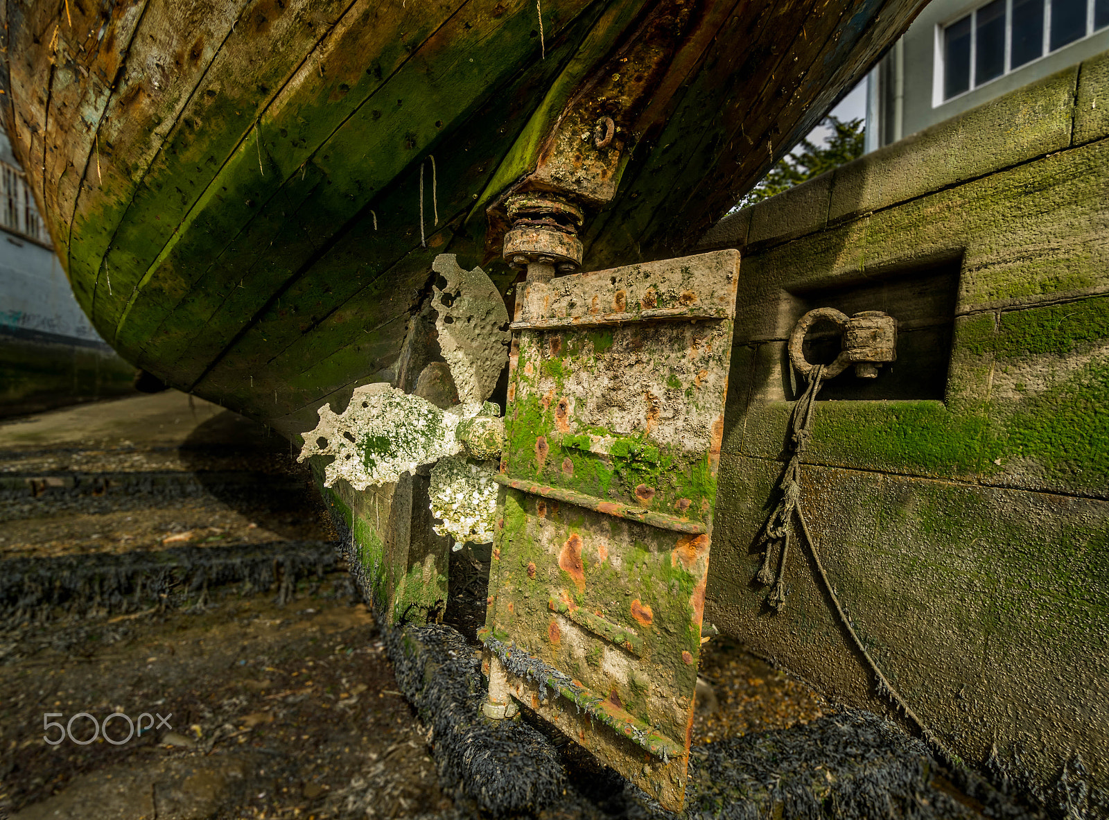 Pentax K-3 II sample photo. Port de cherbourg veille helice photography