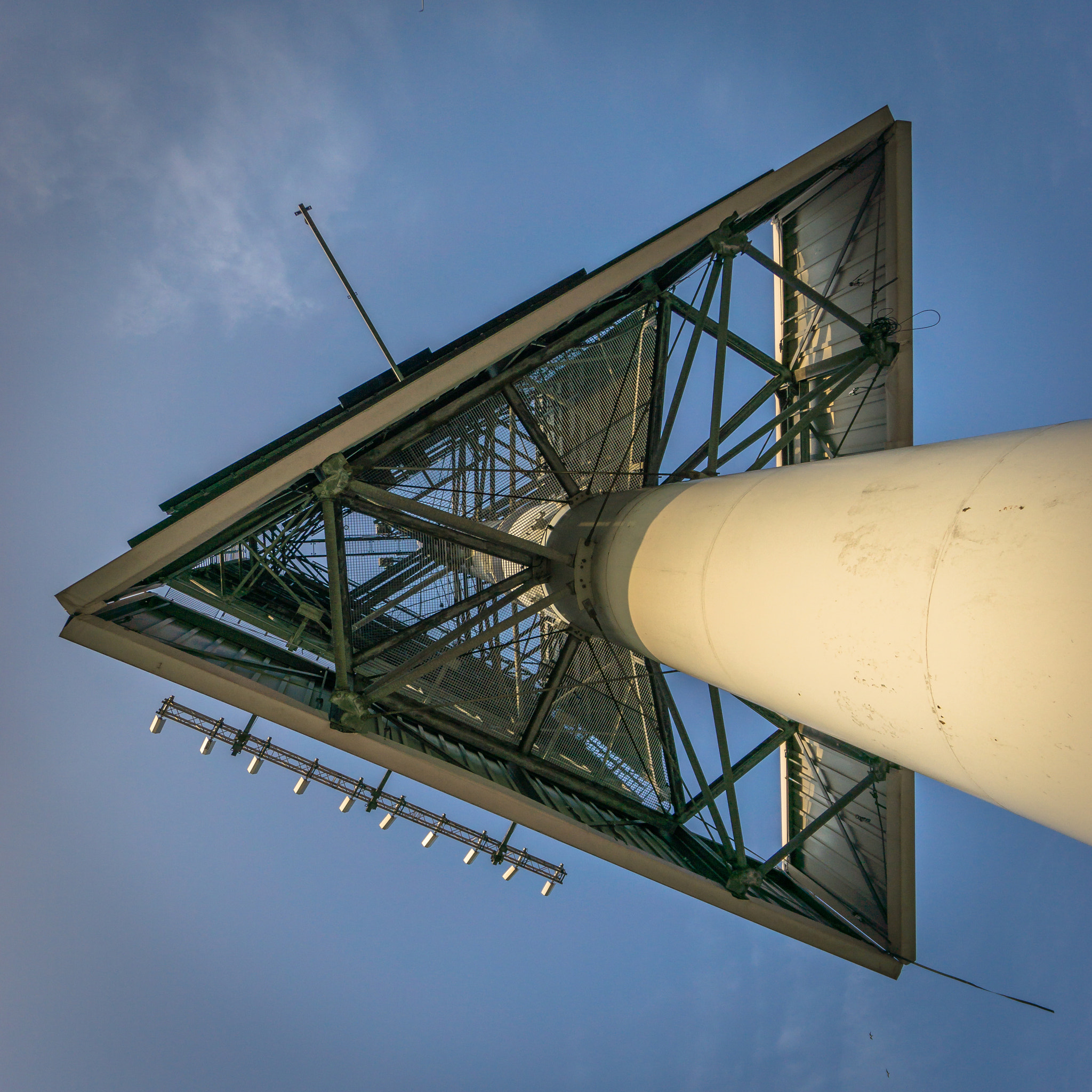 Sony a6000 sample photo. Advertising mast near highway a16 rotterdam photography