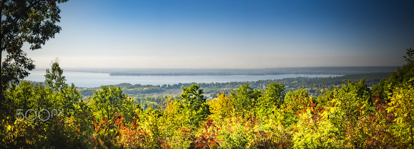 Olympus OM-D E-M1 sample photo. Autumn panorama photography