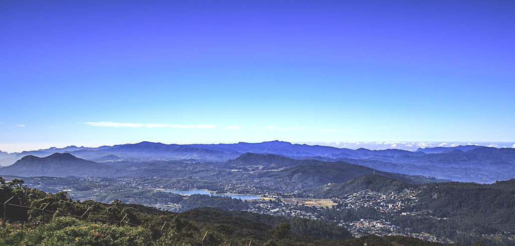 Nuwara Eliya Valley from the Summit of Mt Pedro #2 by Son of the Morning Light on 500px.com