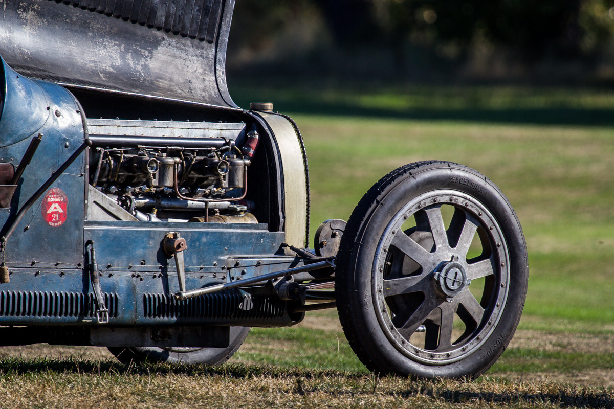 Canon EOS 60D + Canon EF 100-400mm F4.5-5.6L IS USM sample photo. Bugatti type 35 grand prix photography