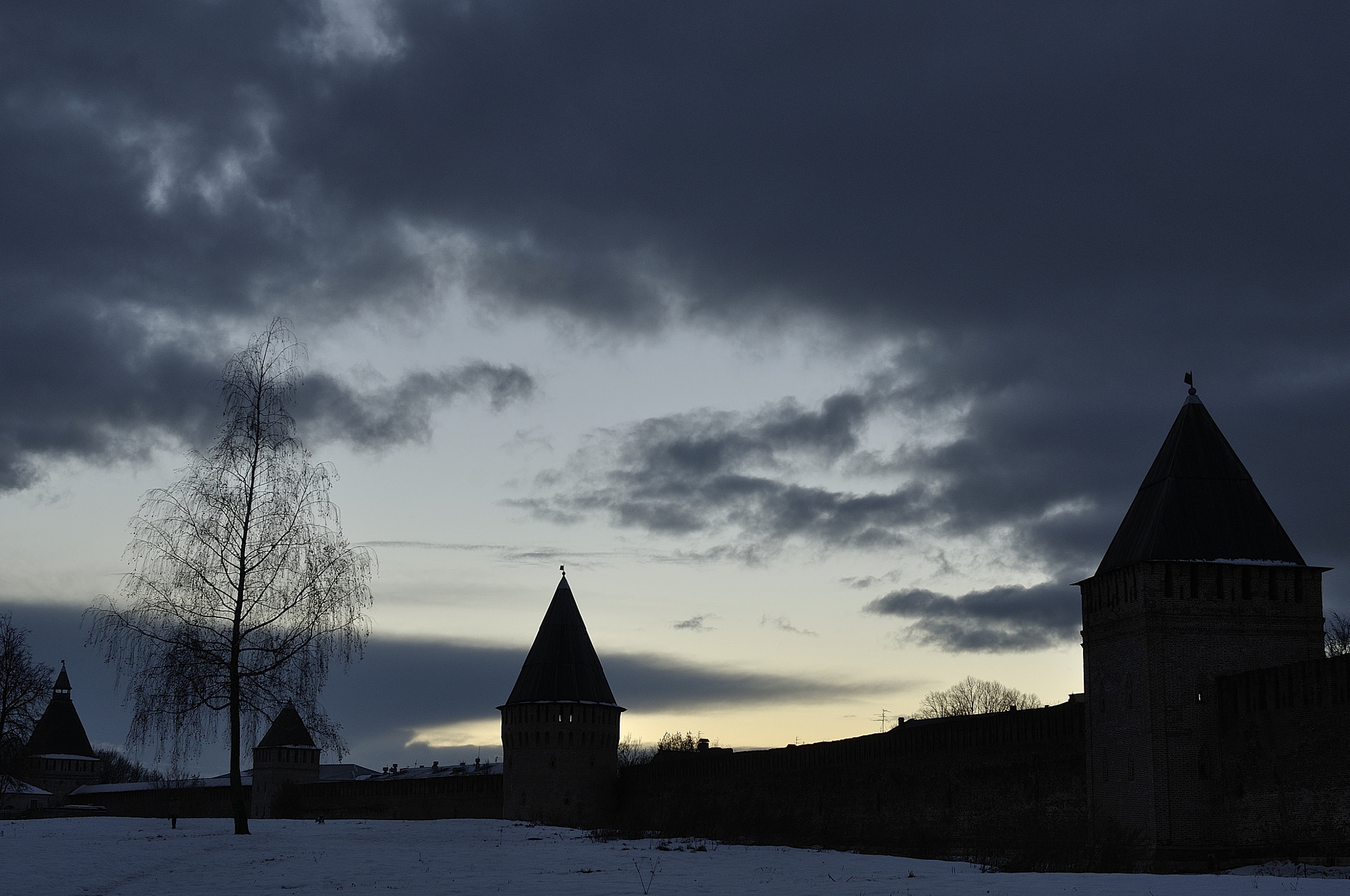 Nikon D90 + Nikon AF Nikkor 35mm F2D sample photo. Four towers photography