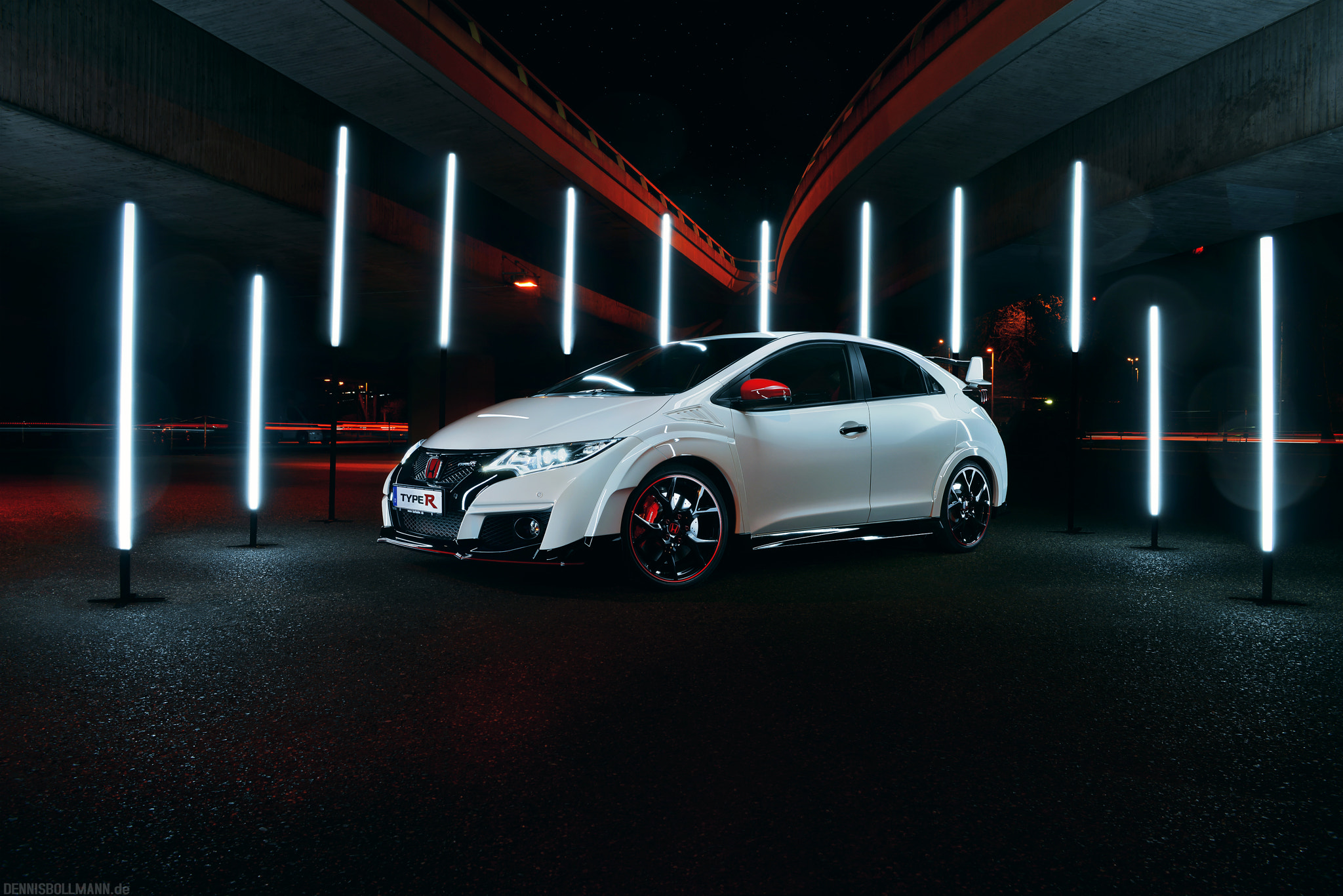 Nikon D800 + Sigma 24-70mm F2.8 EX DG HSM sample photo. Honda civic type r photography