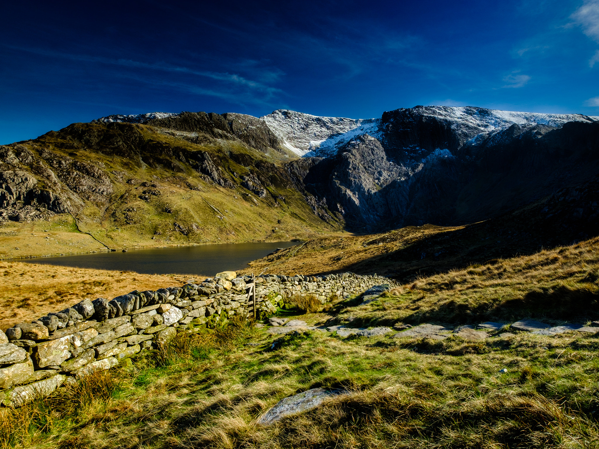 Fujifilm X-T2 sample photo. Llyn idwal, snowdonia photography