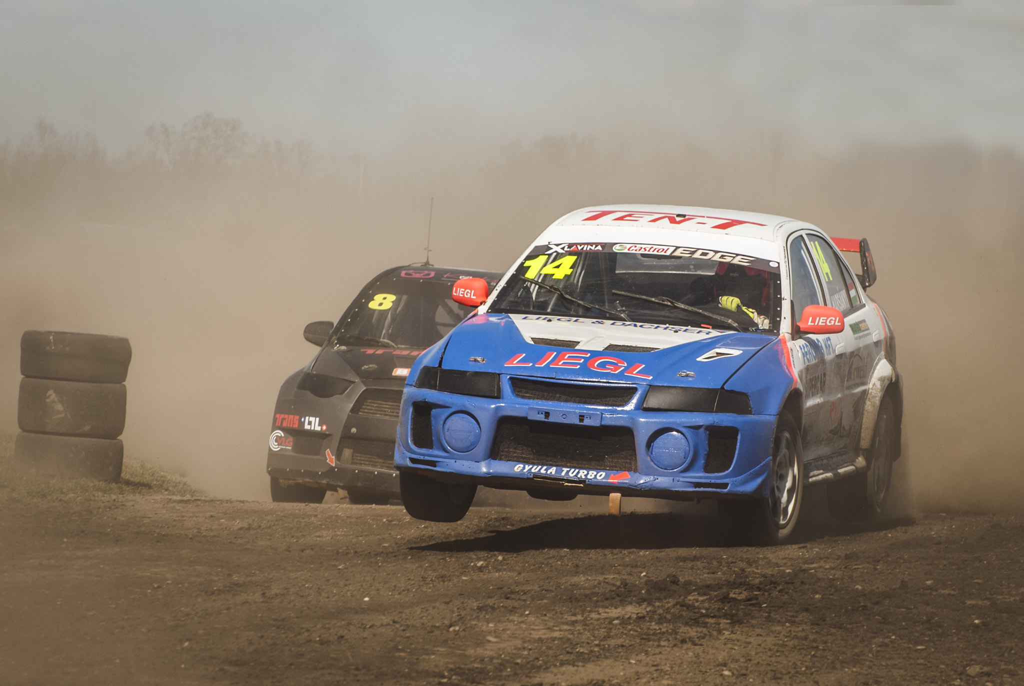 Nikon D90 sample photo. Rallycross slovakia photography
