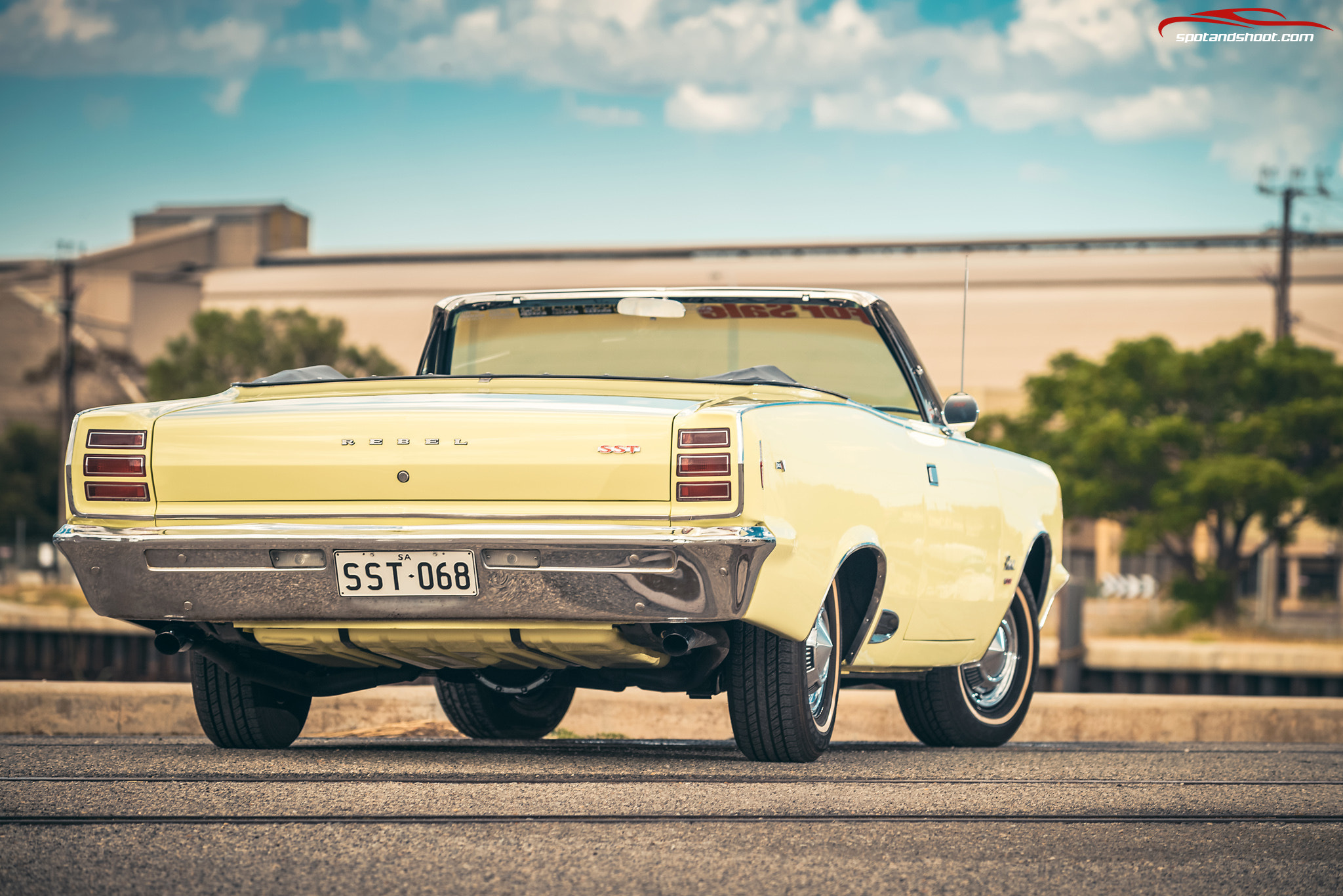 Nikon D800 sample photo. 1968 rambler rebel convertible photography