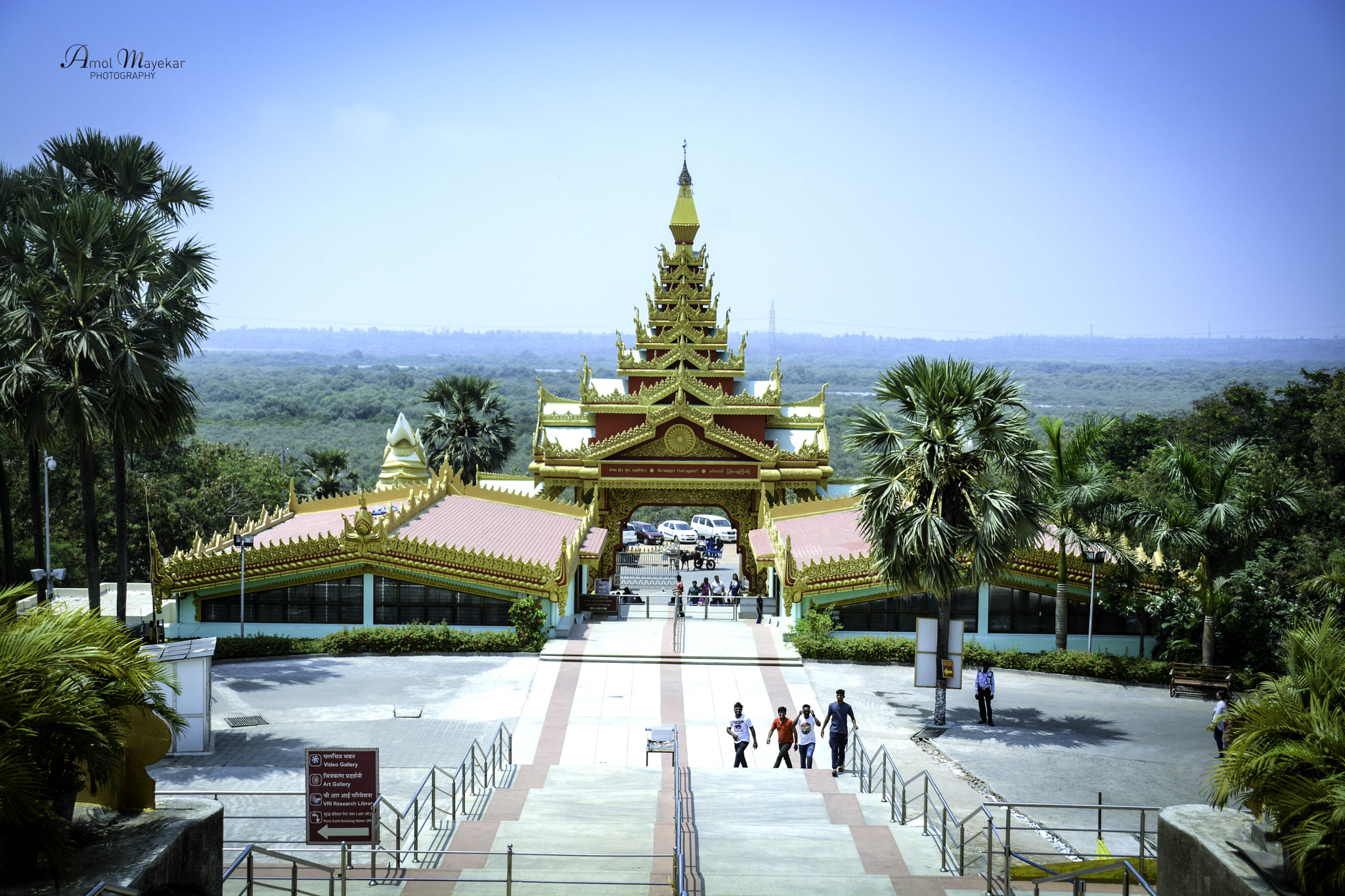 Sigma 28-300mm F3.5-6.3 DG Macro sample photo. Global vipassana pagoda photography