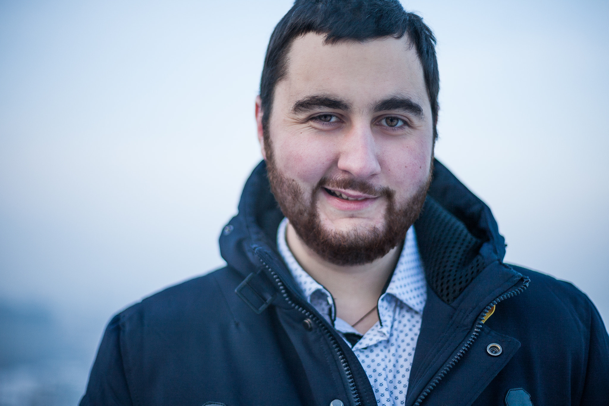 Canon EOS 5D + Canon EF 50mm F1.4 USM sample photo. Portrait of a young brutal sarcastic man photography