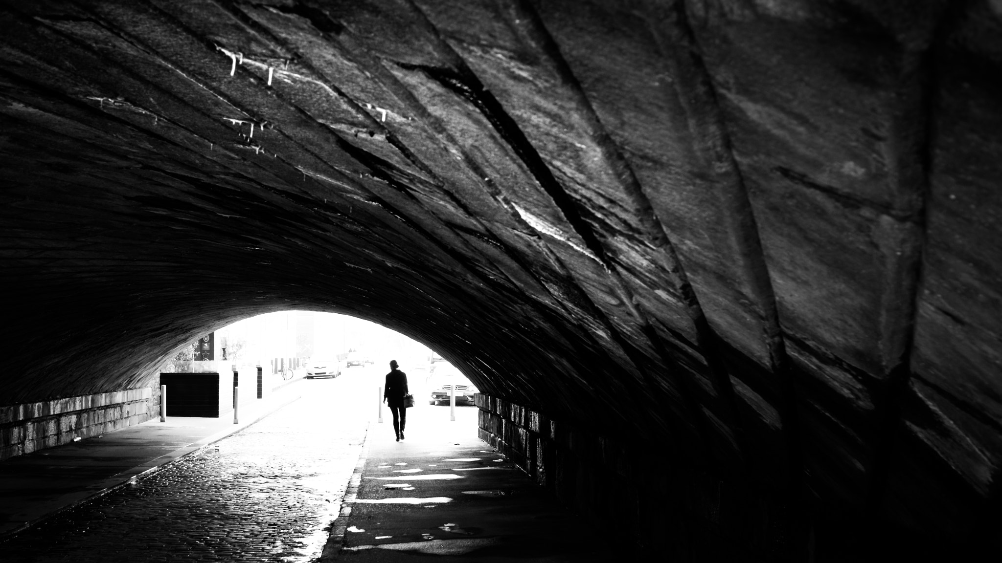 Fujifilm X-Pro2 sample photo. Grand canal quay - dublin, ireland - black and white street photography photography