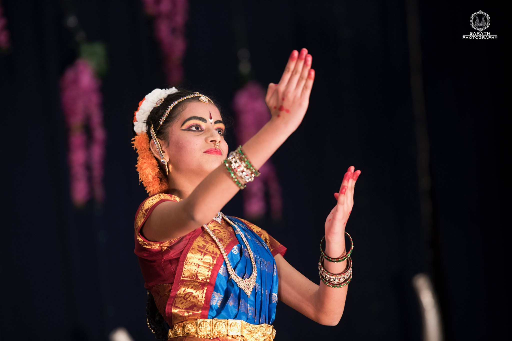 Nikon AF-S Nikkor 70-200mm F2.8G ED VR II sample photo. Bharatanatyam photography