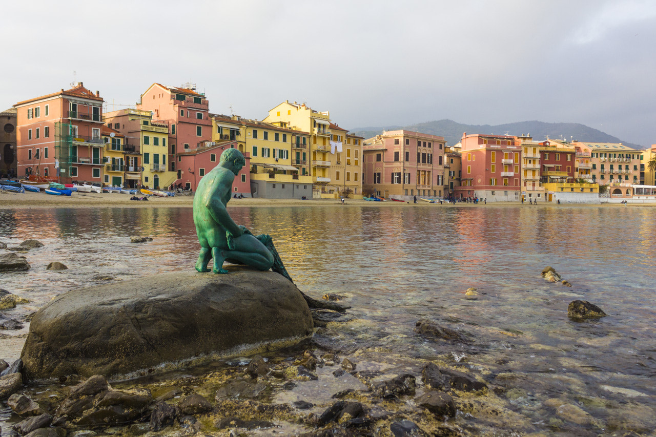 Canon EF-S 18-55mm F3.5-5.6 IS sample photo. Baia del silenzio sestri levante liguria. photography