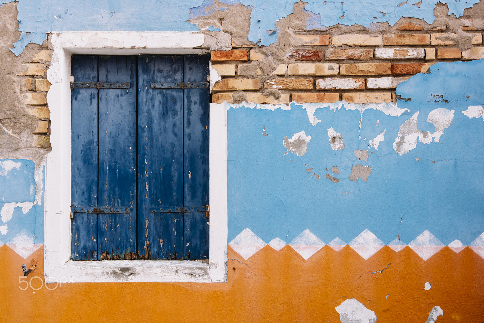 Nikon D810 sample photo. Burano facades photography