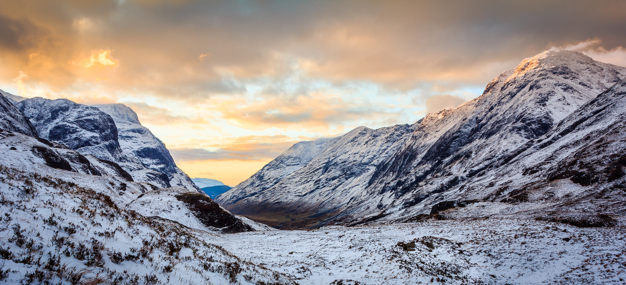 Canon EOS 60D + Canon EF 17-40mm F4L USM sample photo. Glencoe at sunset photography