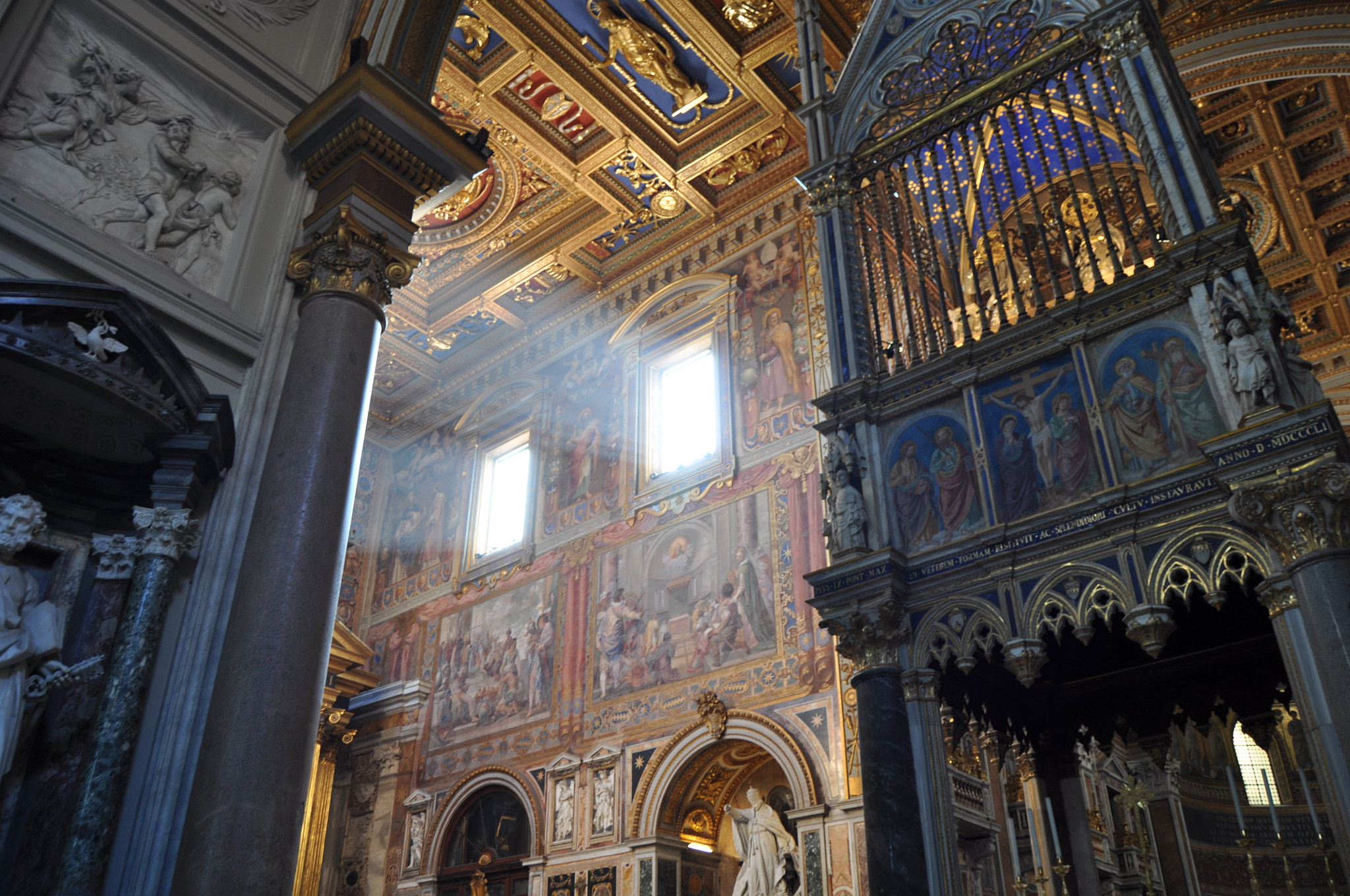 Nikon D90 sample photo. Light beam photography