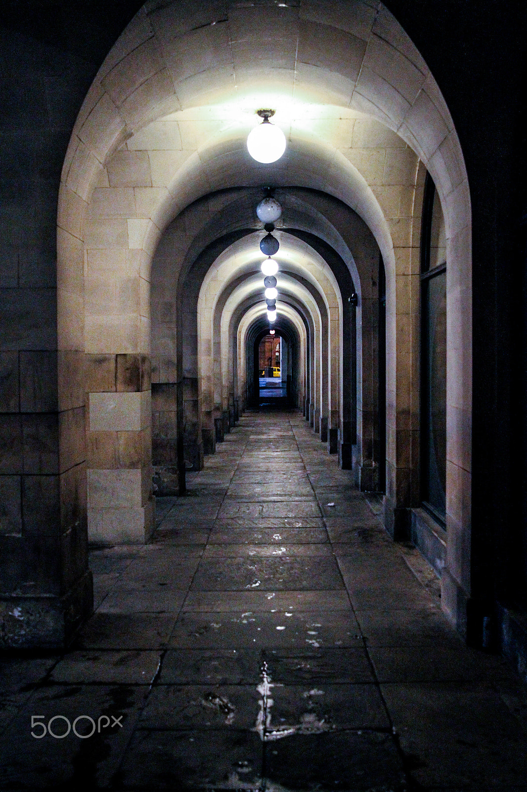 Canon EF 24-70mm F2.8L II USM sample photo. Manchester one wet and rainy night photography