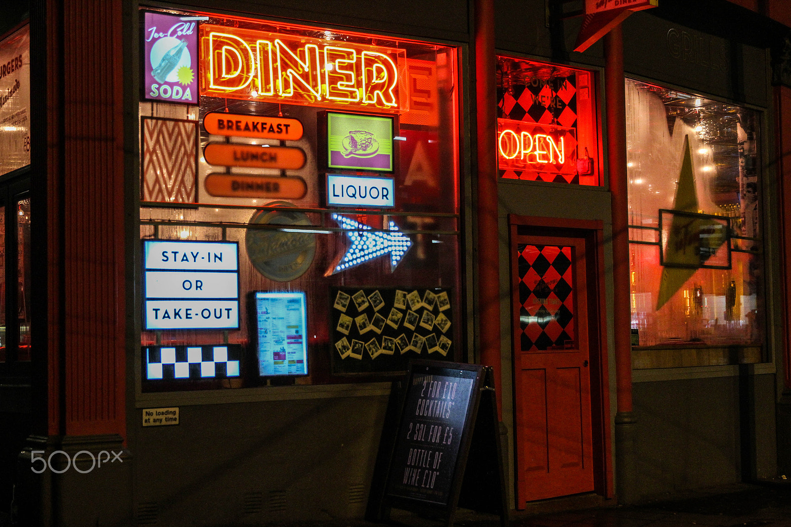 Canon EF 24-70mm F2.8L II USM sample photo. Manchester one wet rainy night photography