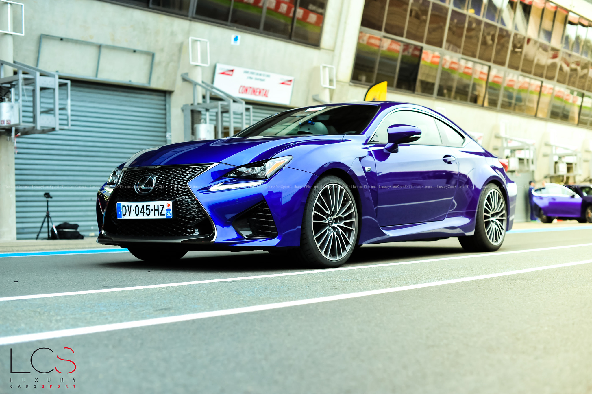 Nikon D700 sample photo. New lexus rc f in lemans photography