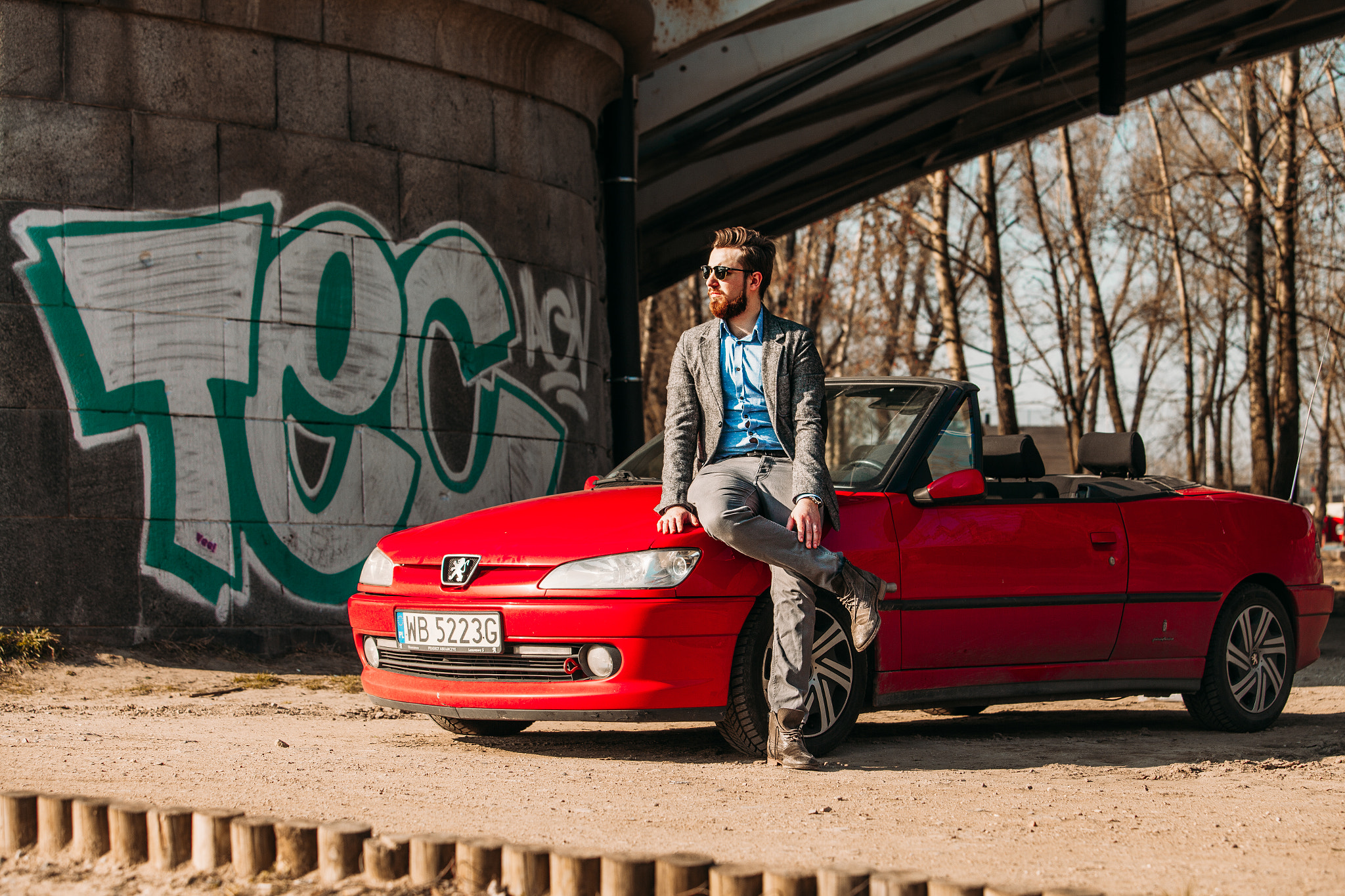 Canon EF 70-200mm F2.8L USM sample photo. Peugeot classic photography
