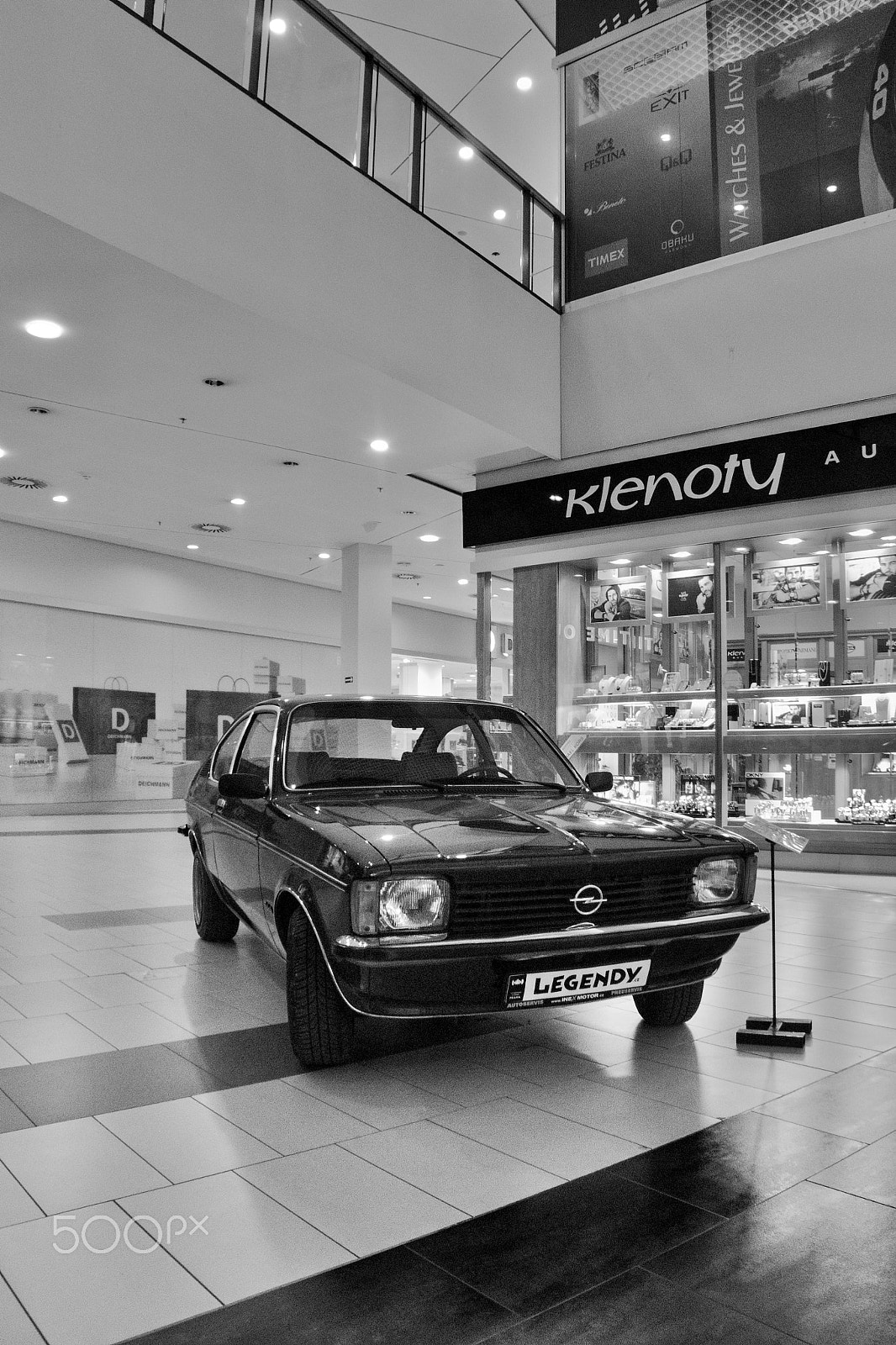 Nikon Coolpix P6000 sample photo. Most, czech republic - march 18, 2017: opel kadett 1,2s coupe of 1978 in department store photography