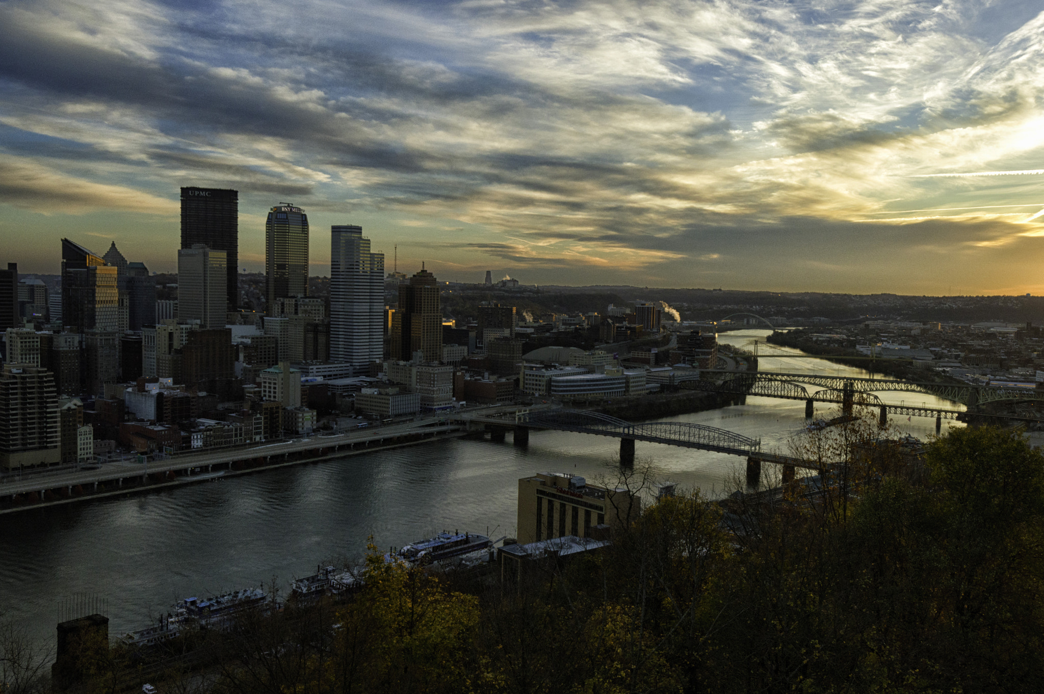 Nikon D3200 sample photo. Good morning pittsburgh photography