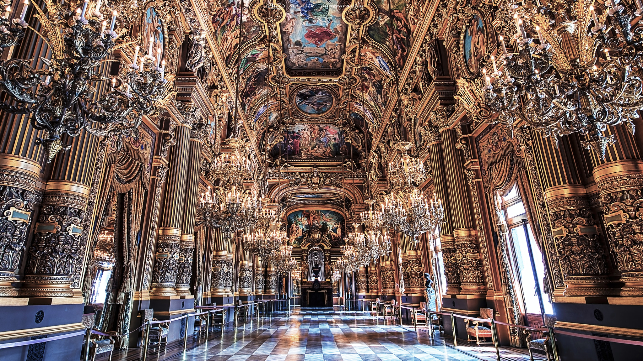 Nikon D810 sample photo. Opera garnier photography