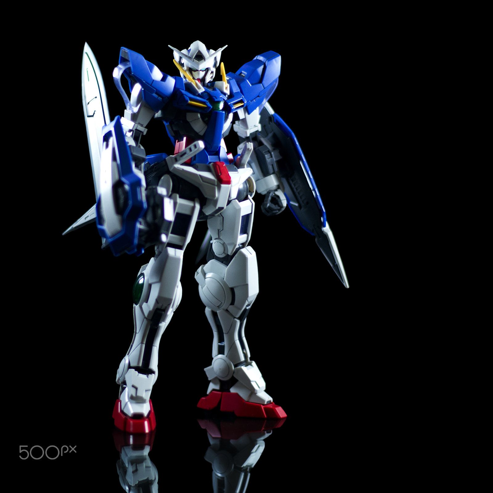 Canon EOS 7D + Canon EF 50mm F1.8 STM sample photo. Gundam exia photography