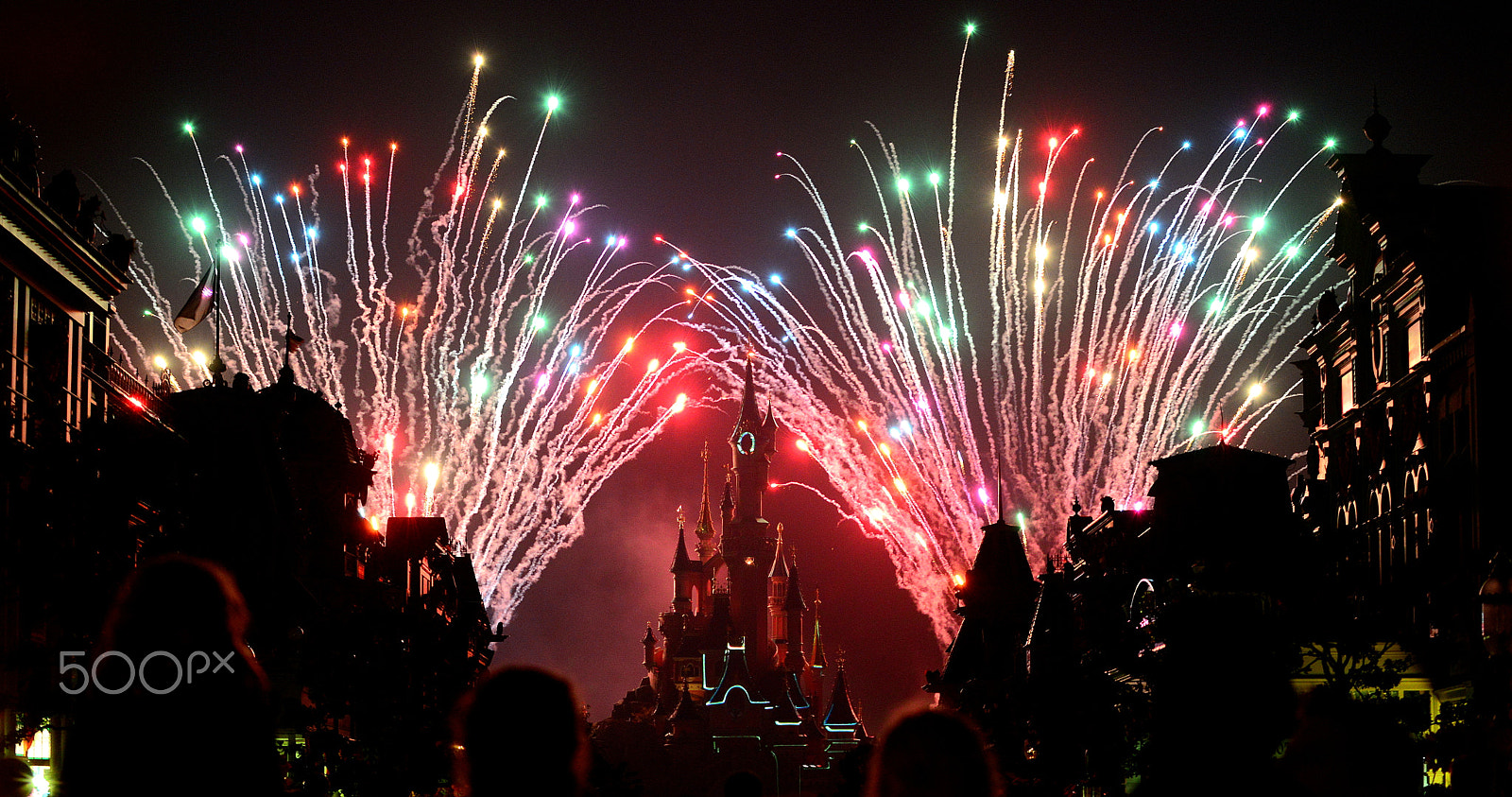 Nikon D600 sample photo. Disney fireworks photography