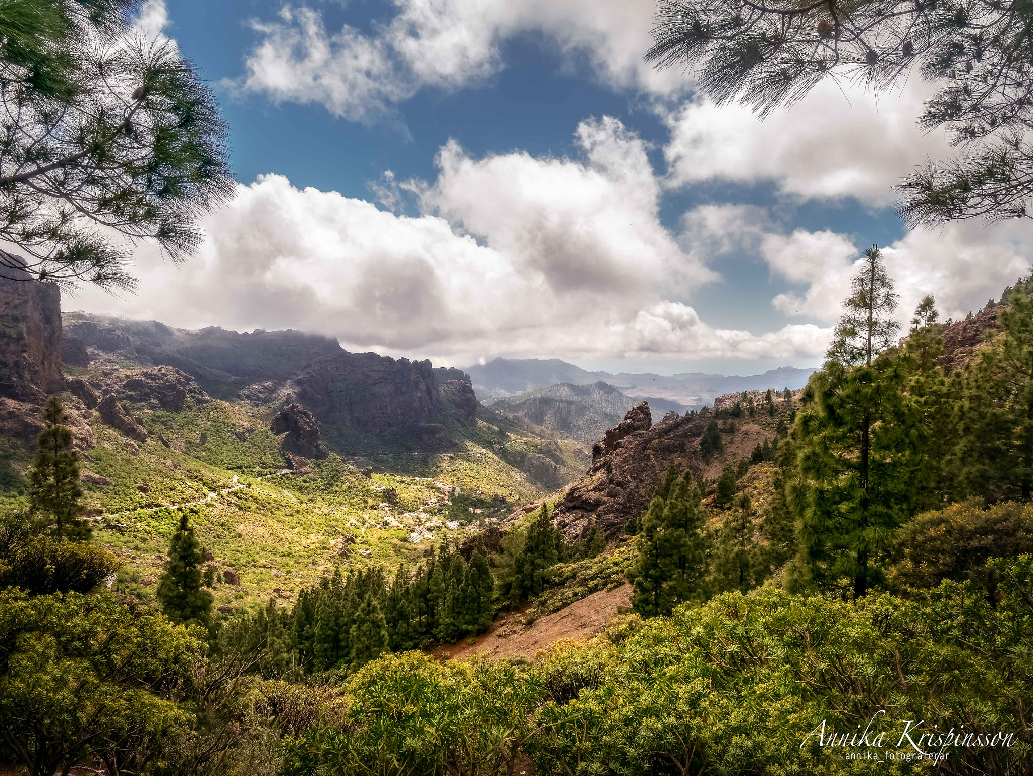 Panasonic Lumix DMC-GM5 sample photo. View from roque pueblo, gran canaria and spain photography