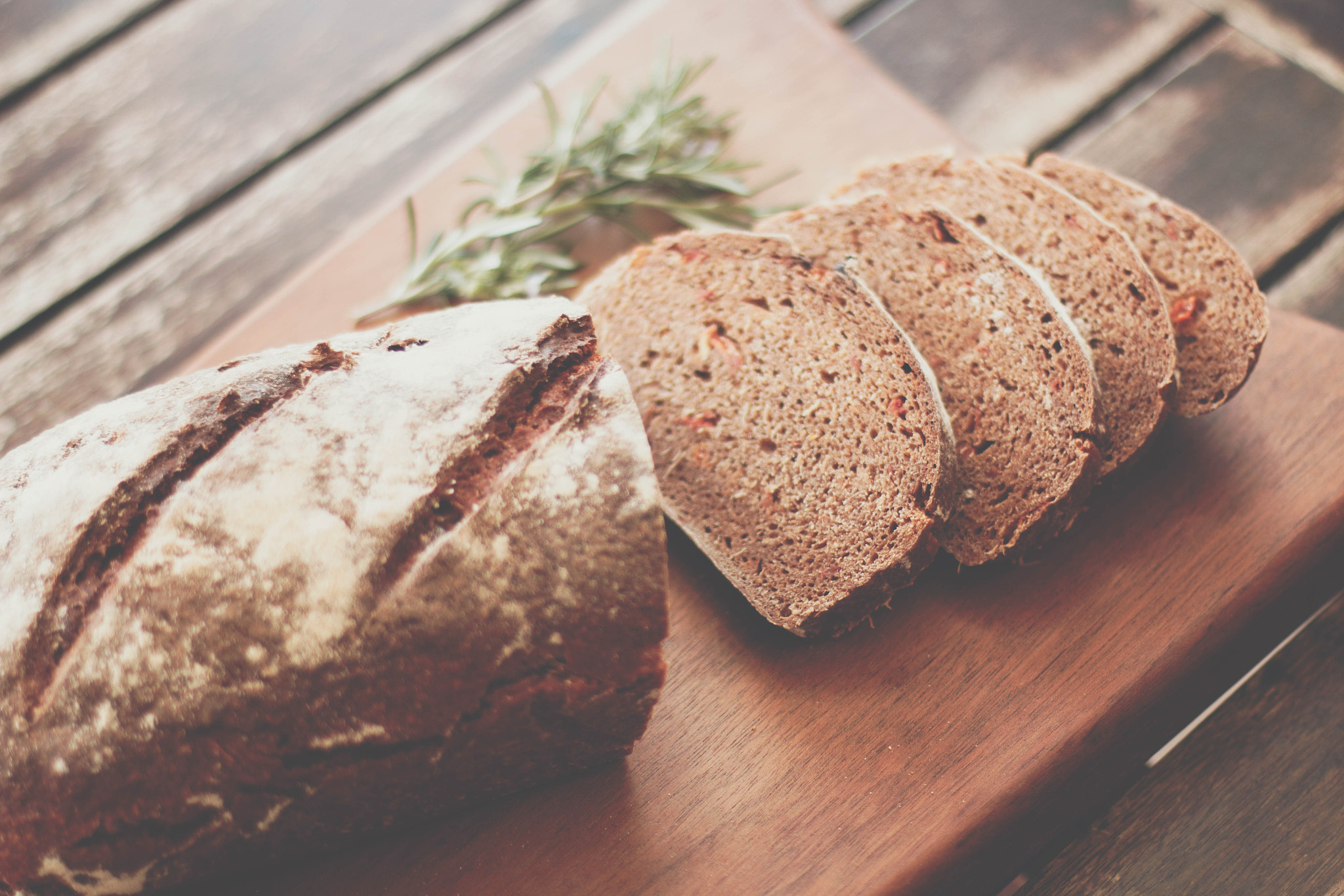 Canon EOS 70D + Canon EF 50mm F1.4 USM sample photo. Homemade bread photography