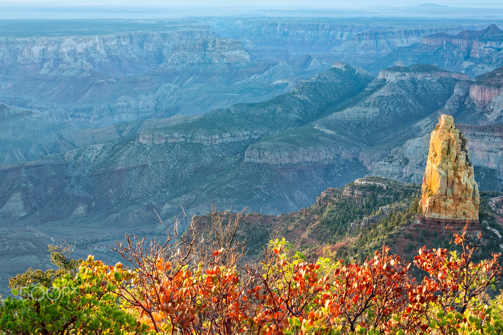 Canon EOS 50D sample photo. North rim at sunrise photography