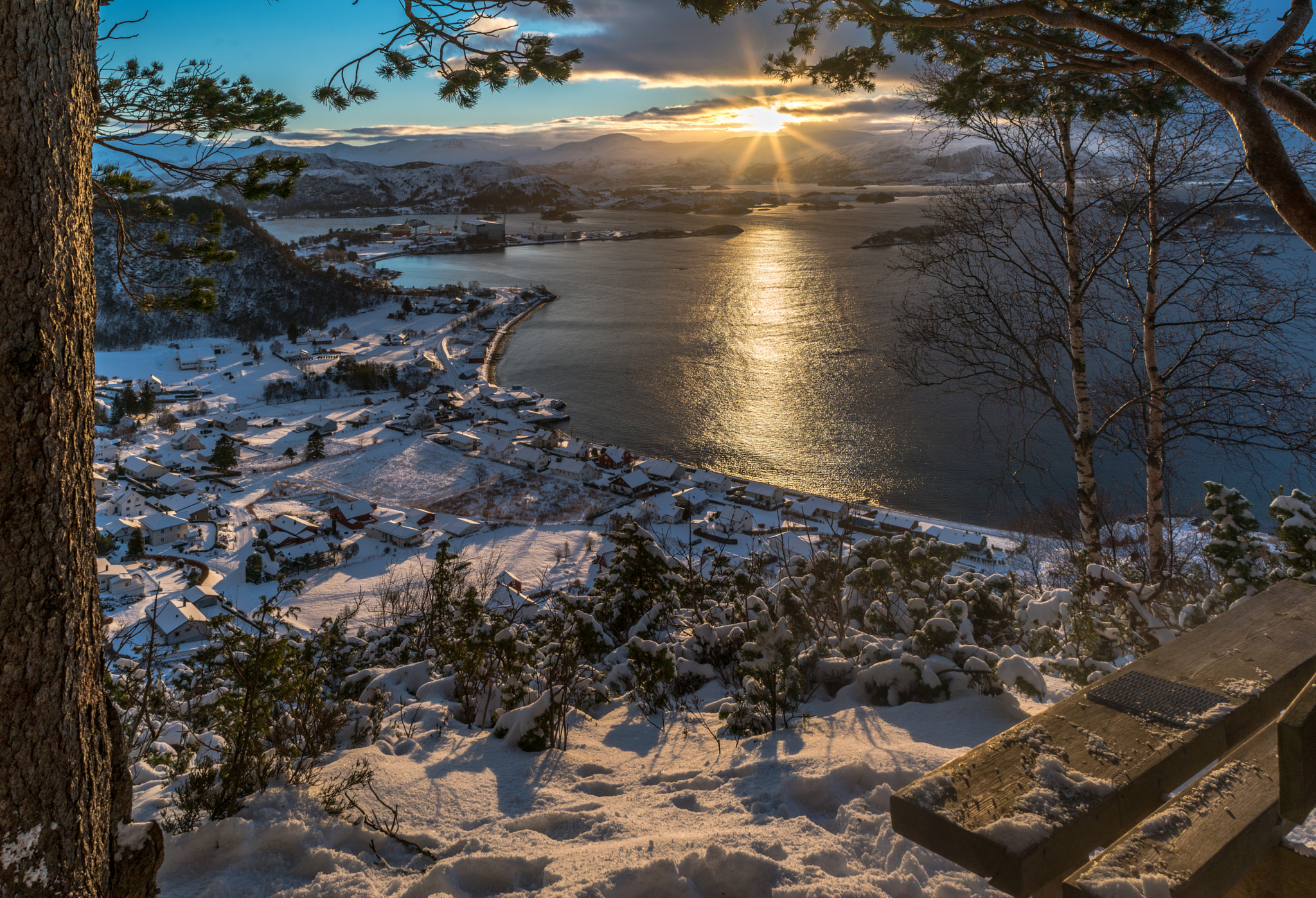 Canon TS-E 24mm f/3.5L sample photo. Winter view photography