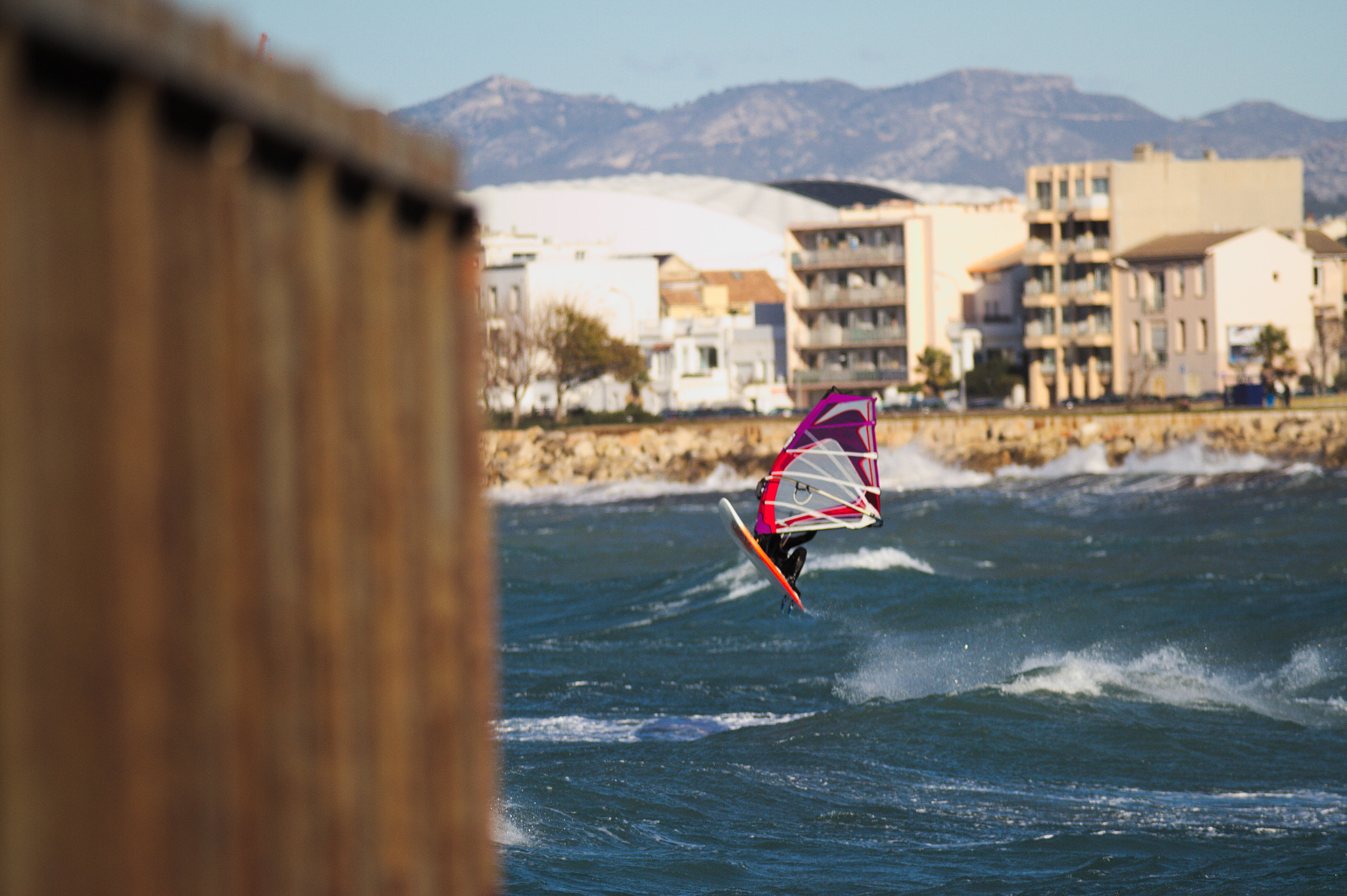 Sigma 70-200mm F2.8 EX DG OS HSM sample photo. Sailboard photography