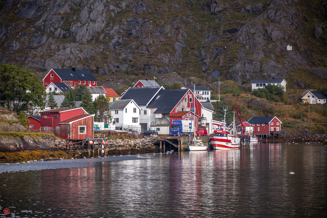 Canon EF 70-200mm F2.8L IS II USM sample photo. Sund, lofoten, norway photography