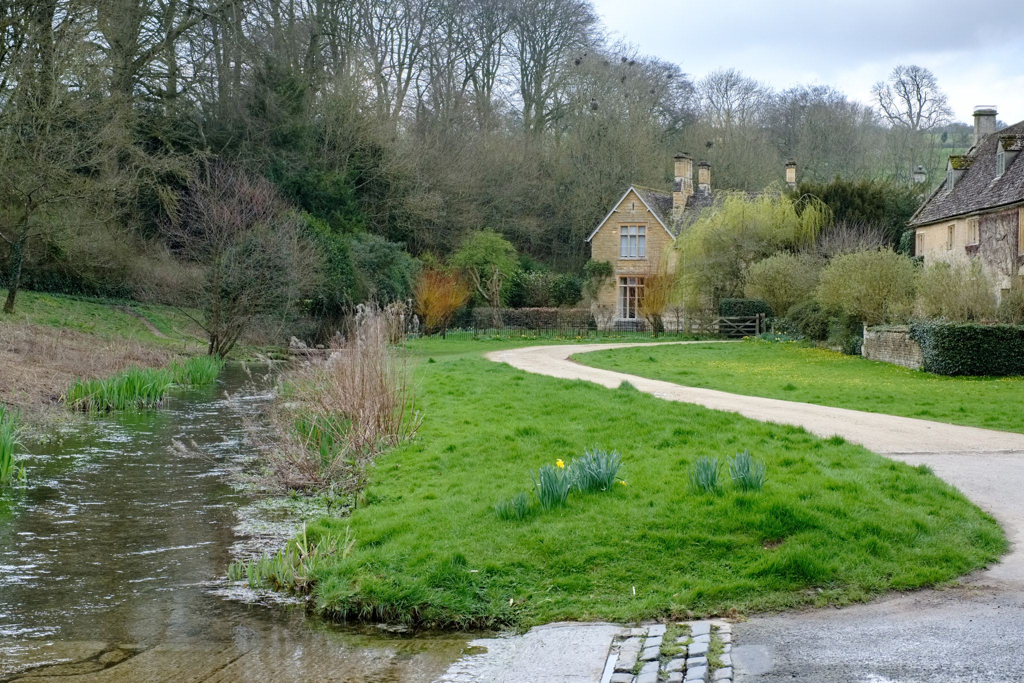 Fujifilm X-T2 sample photo. Scenic view of upper slaughter village photography