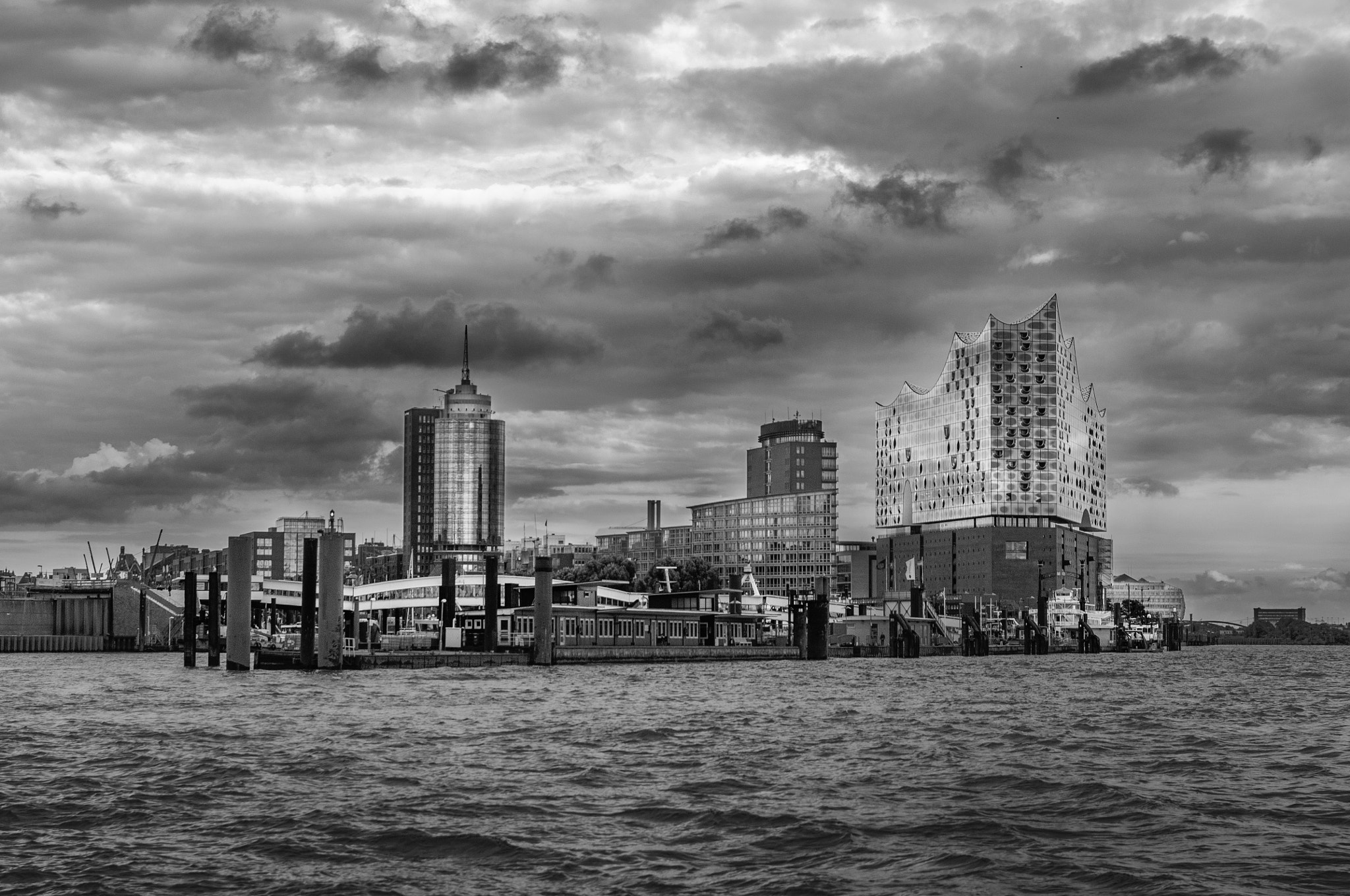 Nikon D90 sample photo. Elbphilharmonie photography