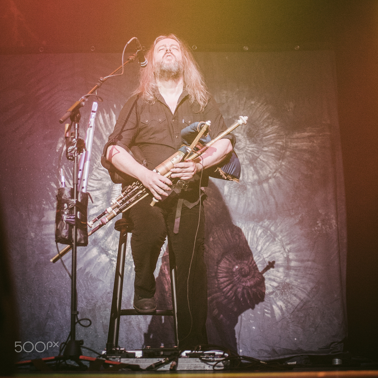 AF Zoom-Nikkor 80-200mm f/2.8 ED sample photo. Nightwish live photography