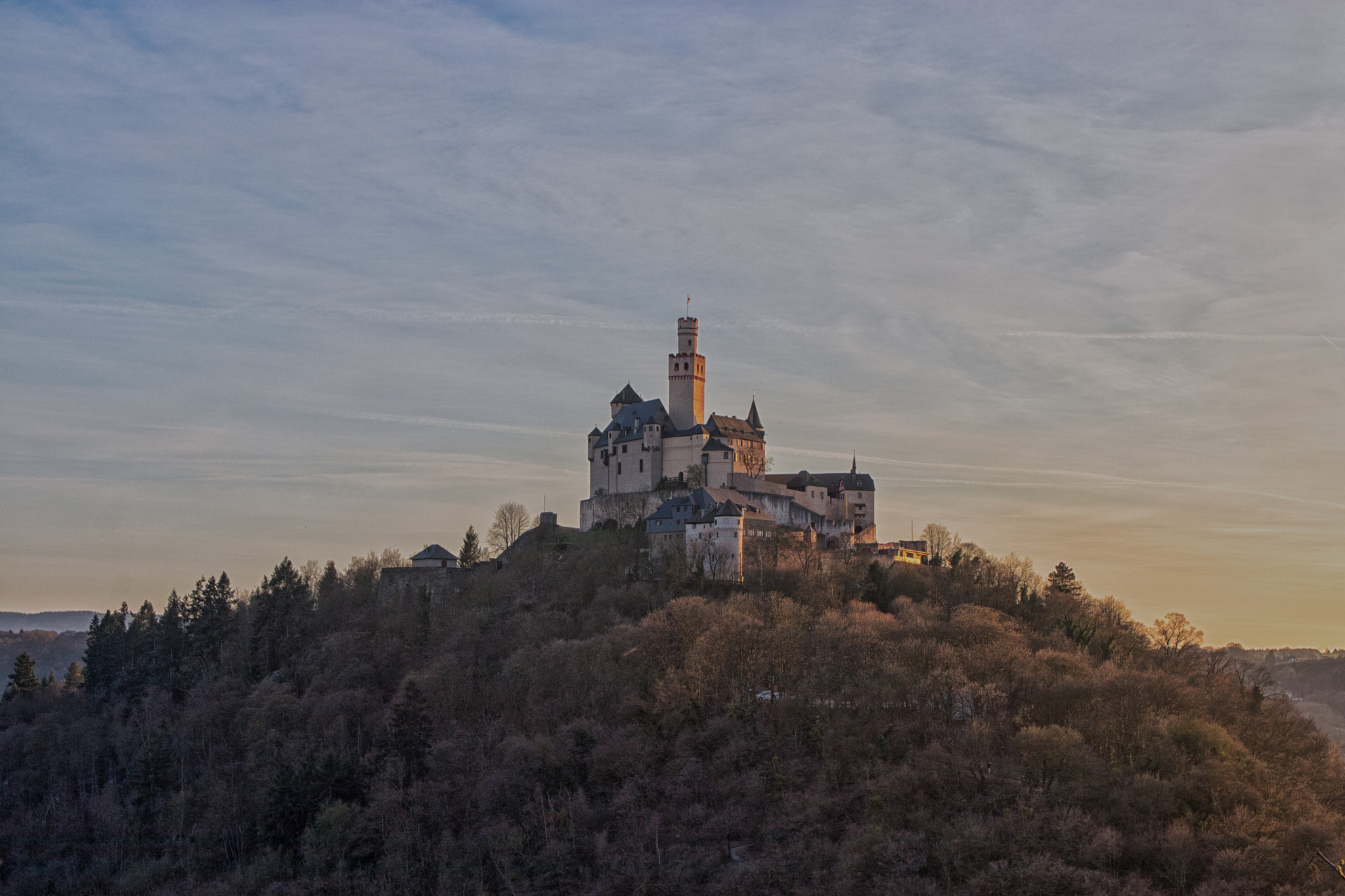 Canon EF-S 17-55mm F2.8 IS USM sample photo. Marksburg the magical castle photography