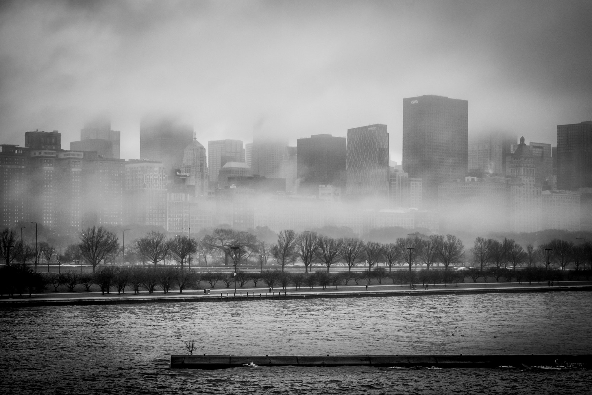 Nikon D750 sample photo. Fog in the city photography