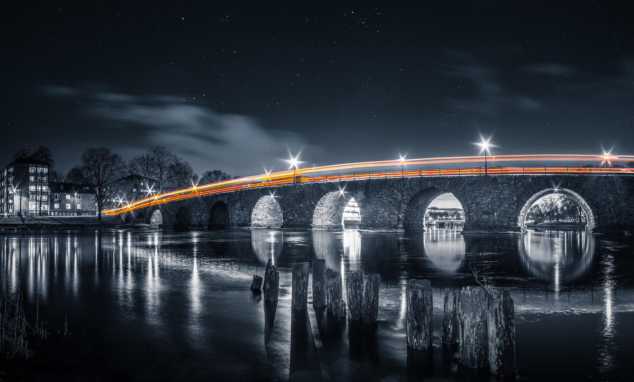 Canon EF 20mm F2.8 USM sample photo. Stone bridge photography