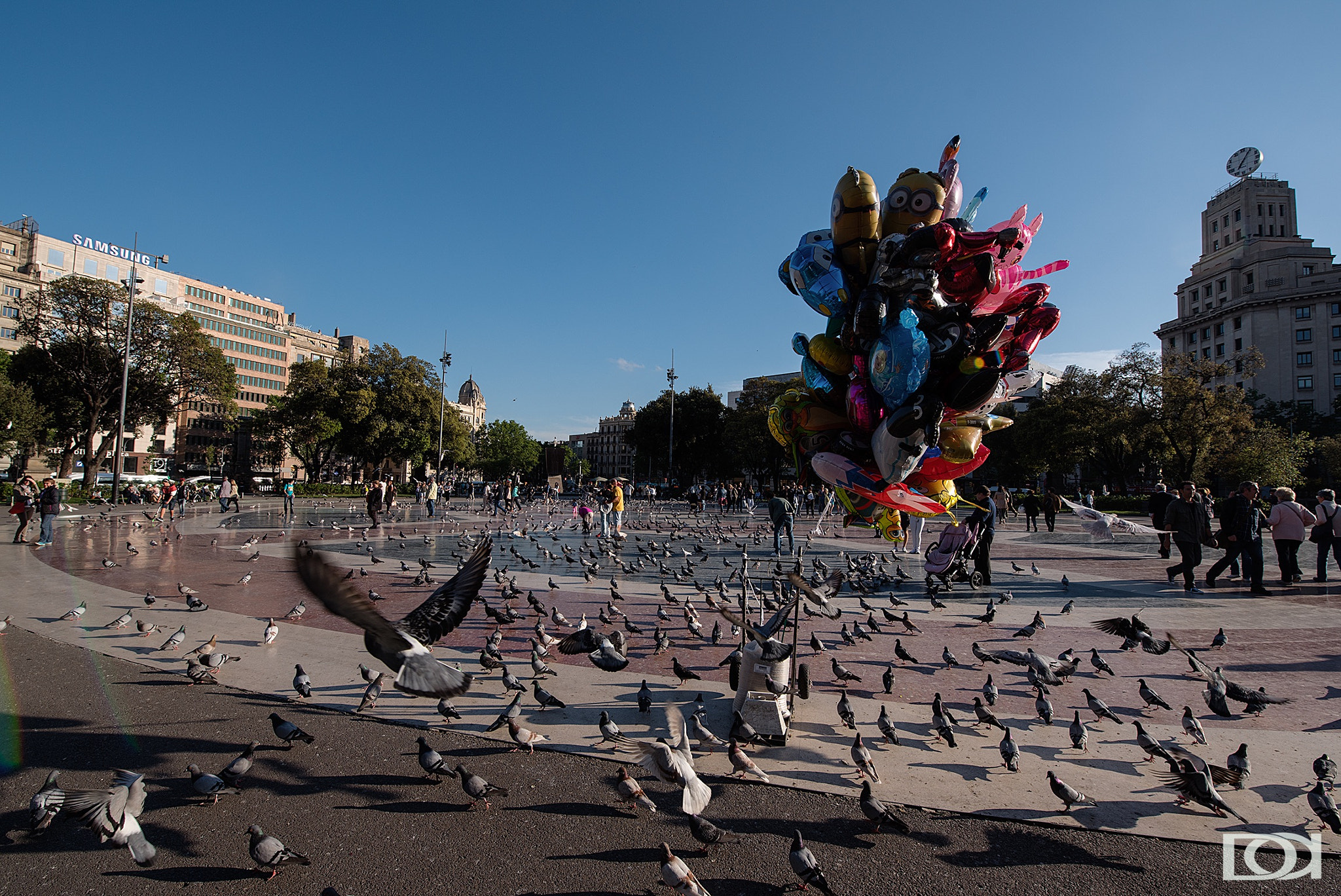 Nikon D750 + Tamron SP 15-30mm F2.8 Di VC USD sample photo. The beautiful #catalonia square.... #barcelona... photography